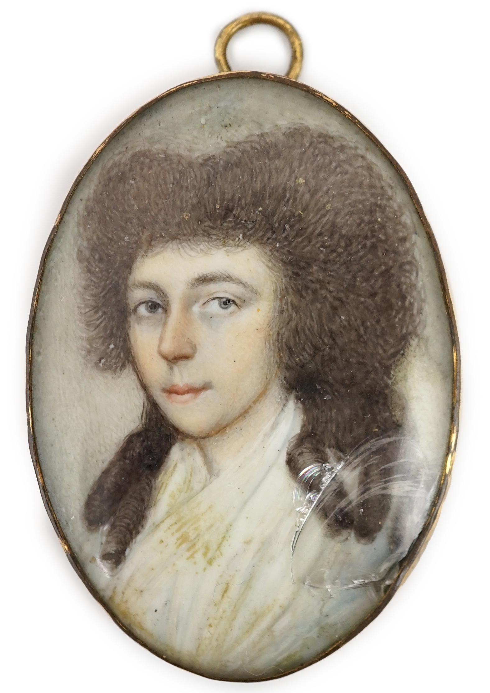 English School circa 1820, Portrait miniature of Mary Trant Ottley, wife of Cornelius Smelt, oil on ivory, 4.7 x 3.3cm. CITES Submission reference 1RQ3VDHH